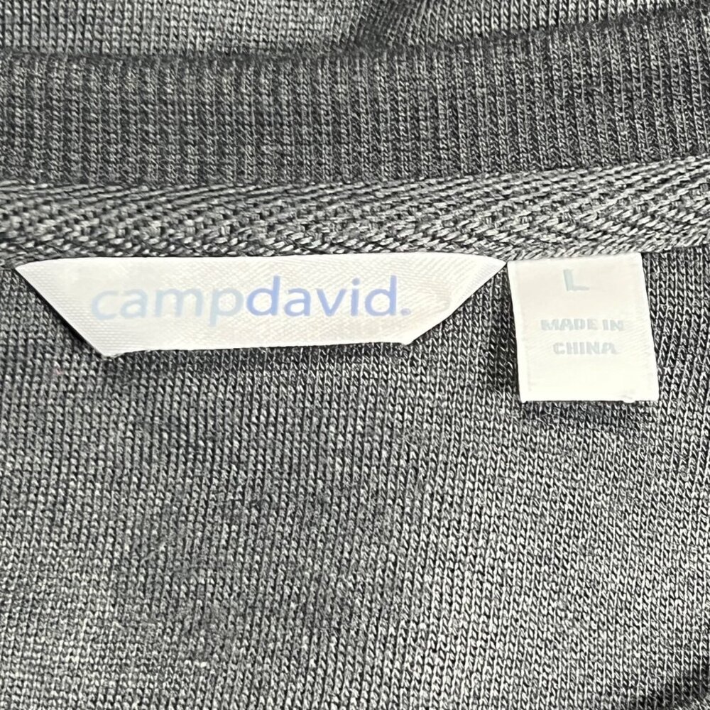Camp David Rosemary Beach Graphic Sweatshirt Gray L Made In China - Picture 3 of 3